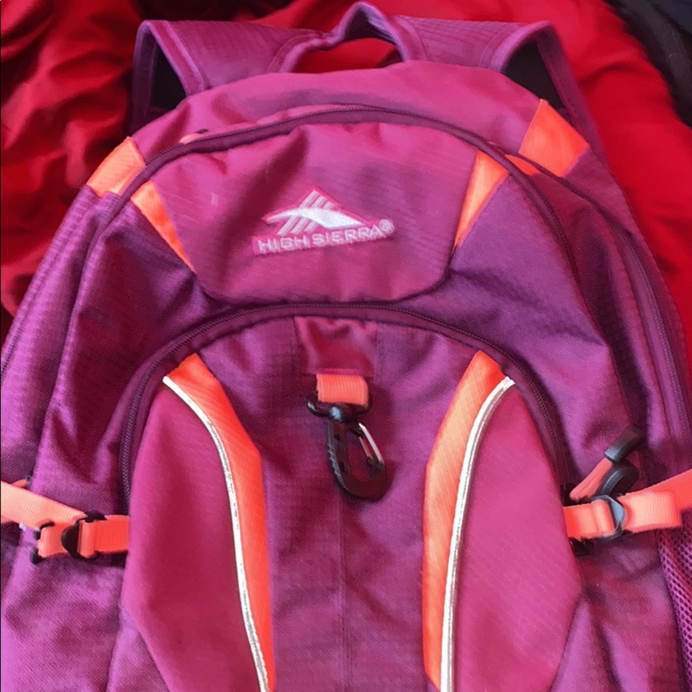 Heavy duty bookbag with storage
